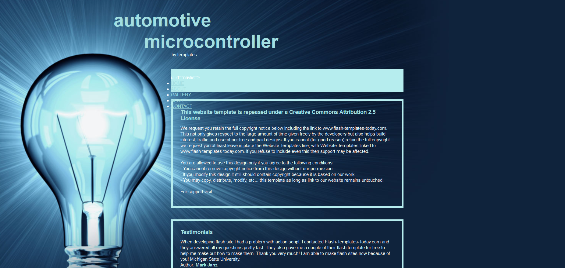 Шаблон сайта Промышленность №336