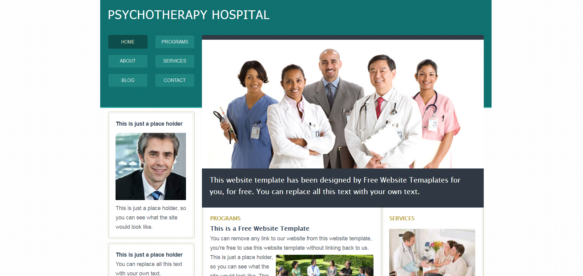 Шаблон сайта Медицина №659