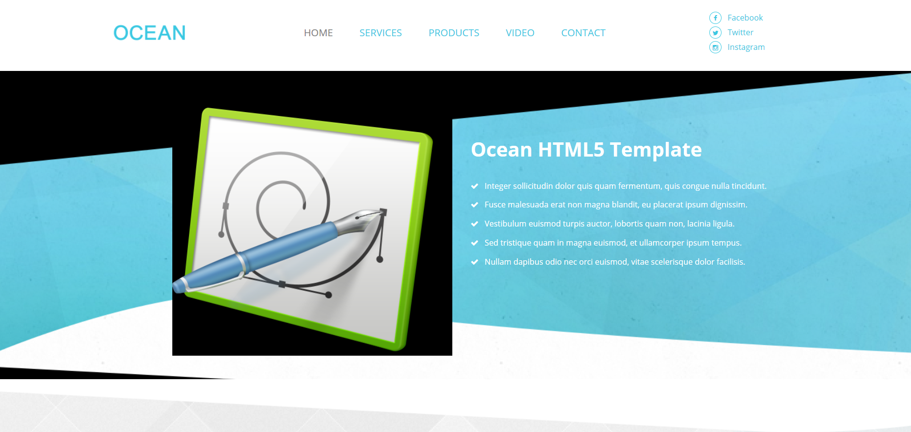 Шаблон сайта Веб №420